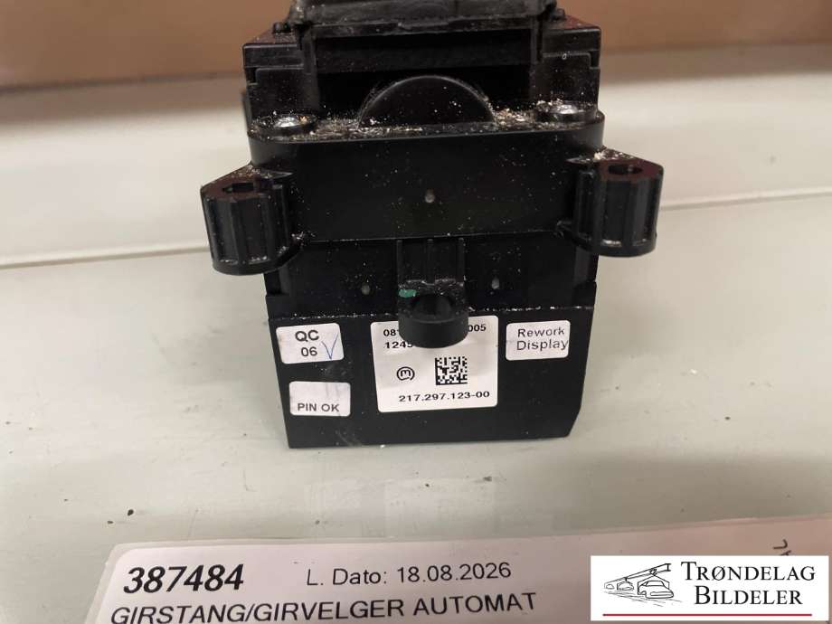 Girstang/girvelger automat til BMW X6 2014-2019 (F16) (F16) (61 31 6 832 387|)
