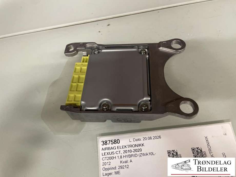 Airbag elektronikk til Lexus CT 2010-2020  (89170-76110|)