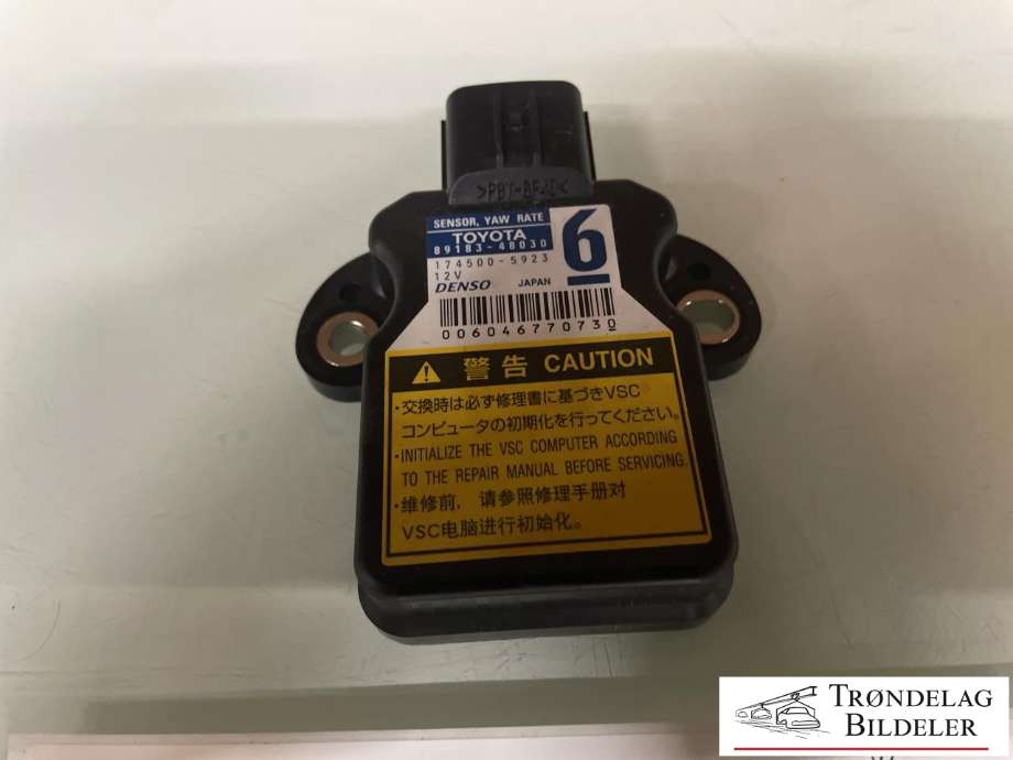 Sensor akselerasjonssensor/ESP DUO til Lexus CT 2010-2020  (8918348030|)