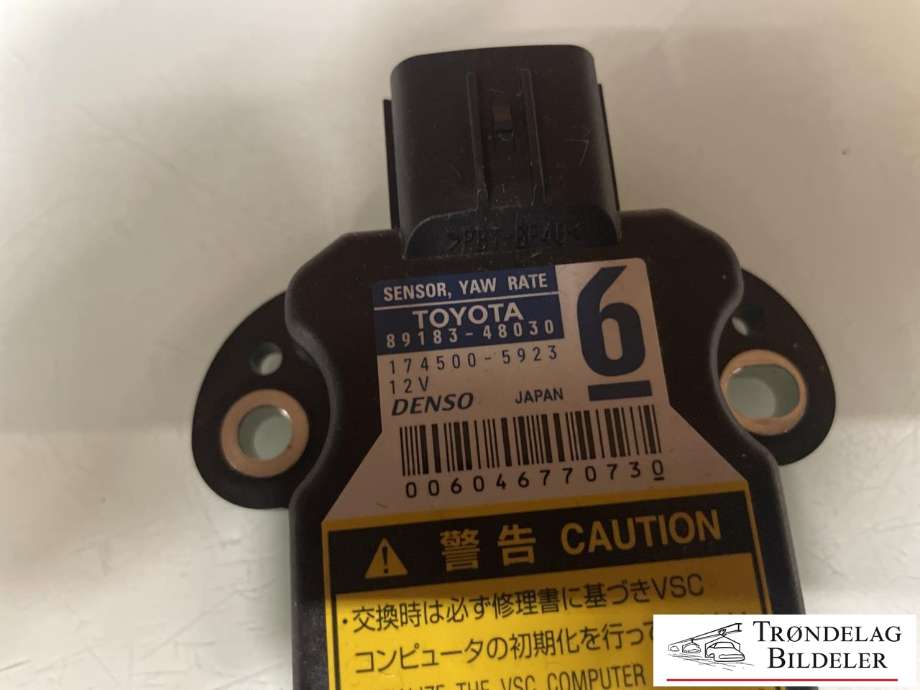 Sensor akselerasjonssensor/ESP DUO til Lexus CT 2010-2020  (8918348030|)
