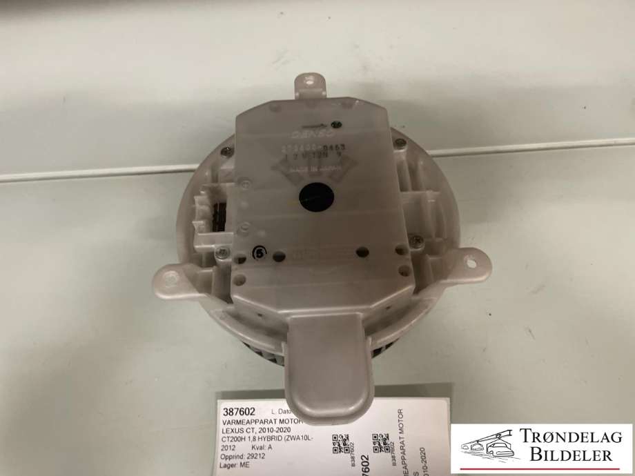 Varmeapparat motor til Lexus CT 2010-2020  (8710375021|)