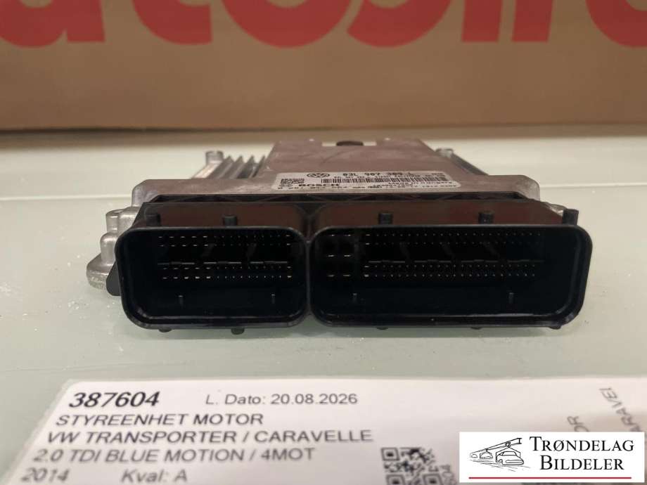 Styreenhet motor til VW Transporter / Caravelle 2009-2015 (Fase 2) (T5) (T5) (03L907309L|281017554|)