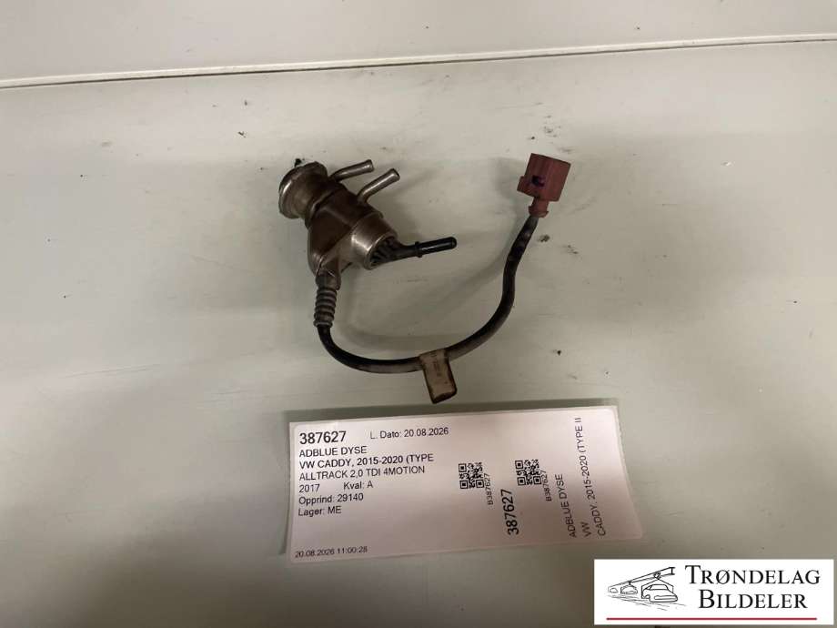 AdBlue dyse til VW Caddy 2015-2020 (Type III, Fase 3) (5Q0 198 975|)