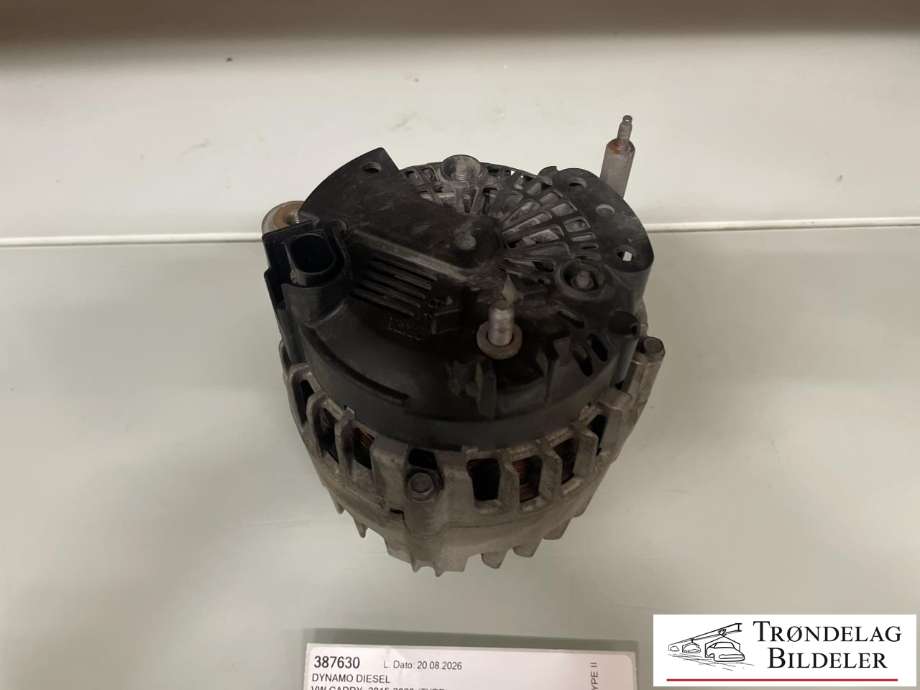 Dynamo diesel til VW Caddy 2015-2020 (Type III, Fase 3) (03L 903 023 M |03L 903 023 MX|03L 903 024 L|65261016004|04L903023T)