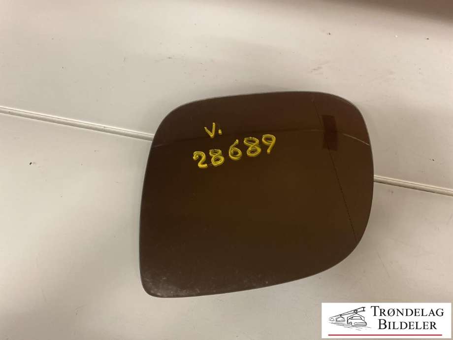 Speilglass venstre til VW Transporter / Caravelle, 2009-2015 (Fase 2) (T5) (T5) (7E1 857 521 J)