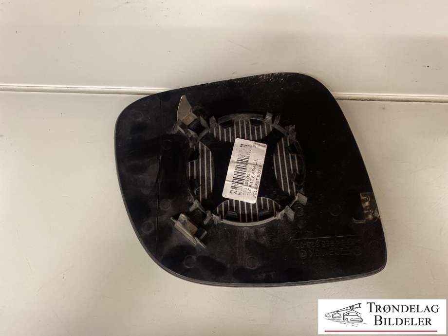 Speilglass venstre til VW Transporter / Caravelle 2009-2015 (Fase 2) (T5) (T5) (7E1 857 521 J|)