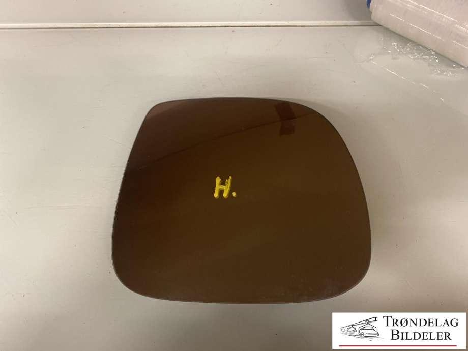 Speilglass høyre til VW Transporter / Caravelle, 2009-2015 (Fase 2) (T5) (T5) (7E1 857 522 J)