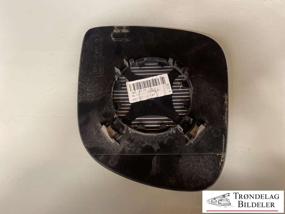 Speilglass høyre til VW Transporter / Caravelle 2009-2015 (Fase 2) (T5) (T5) (7E1 857 522 J|)