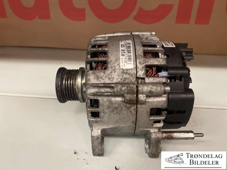 Dynamo diesel til VW Transporter / Caravelle 2009-2015 (Fase 2) (T5) (T5) (04L 903 023 H|04L 903 023 HX|04L 903 021 K|03L 903 024 N|03L 903 024 L)