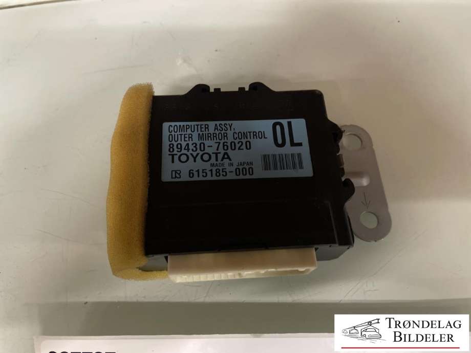 Styreenhet diverse til Lexus CT 2010-2020  (89430-76020|)