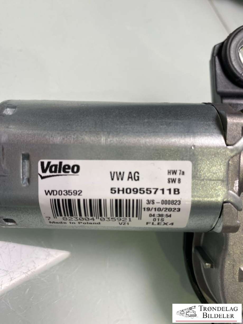 Viskermotor bakrute til VW ID.BUZZ 2022-->>  (5H0 955 711 B|5H0 955 711|)