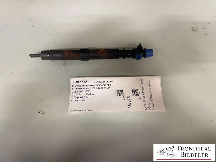 Dyse innsprøyting diesel til Ford Kuga 2008-2012 (Type I) (1373550|3M5Q-9F593-EB|)