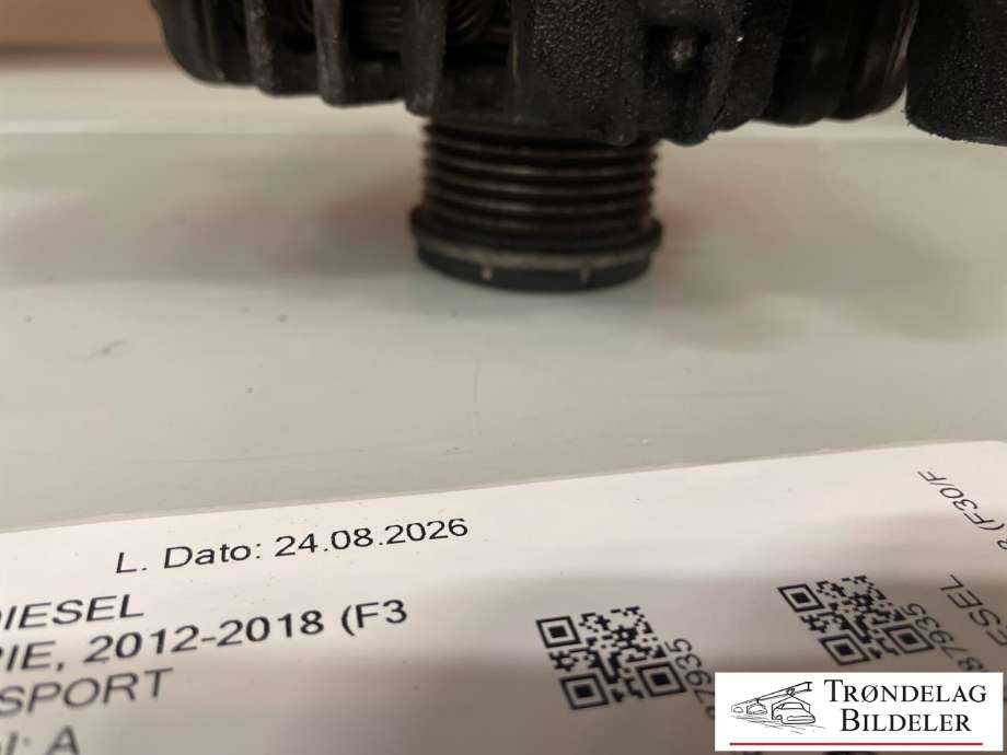 Dynamo diesel til BMW 3-Serie 2012-2018 (F30/F31/F34) (F30/F31/F34) (12 31 7 823 343|12 31 7 823 344|12 31 8 519 890|12318578608|12318578609|7823343|7823344|8519890|8578608)