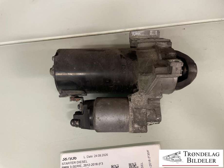 Starter diesel til BMW 3-Serie 2012-2018 (F30/F31/F34) (F30/F31/F34) (12 41 7 798 006|12 41 7 804 140|12 41 7 812 034|12 41 7 823 700|12 41 7 823 701|12 41 8 506 657|12 41 8 509 198|12 41 8 515 795|12 41 8 515 796|12 41 8 519 154|12 41 8 570 238|12 41 8 570 383|12 41 8 574 102|12 41 8 577 006|LRS04025|0001148509)