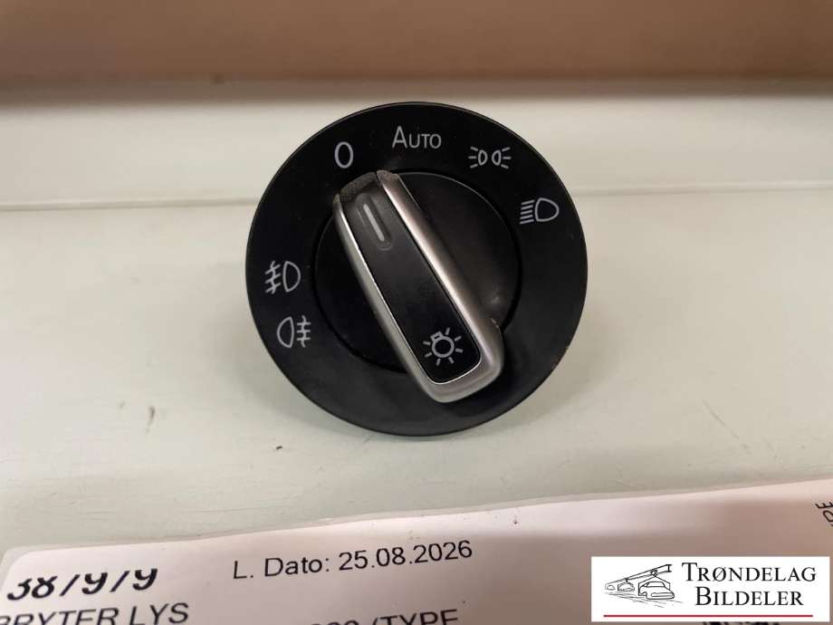 Bryter lys til VW Amarok 2016-2022 (Type I, Fase 2) (3C8 941 431 A|)