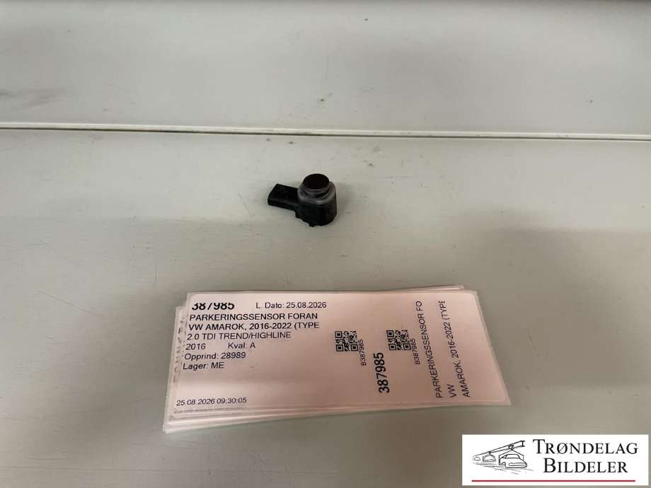 Parkeringssensor foran til VW Amarok, 2016-2022 (Type I, Fase 2)  (1S0 919 275 C)