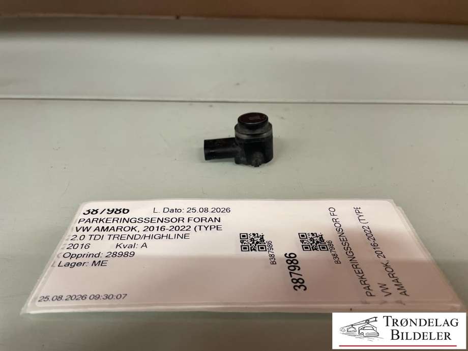 Parkeringssensor foran til VW Amarok, 2016-2022 (Type I, Fase 2)  (1S0 919 275 C)