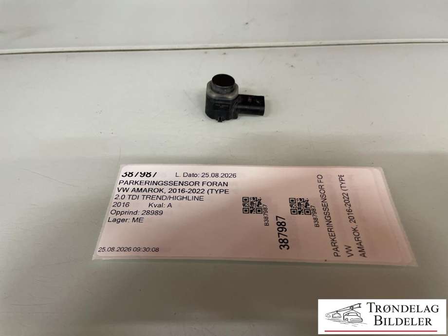 Parkeringssensor foran til VW Amarok, 2016-2022 (Type I, Fase 2)  (1S0 919 275 C)