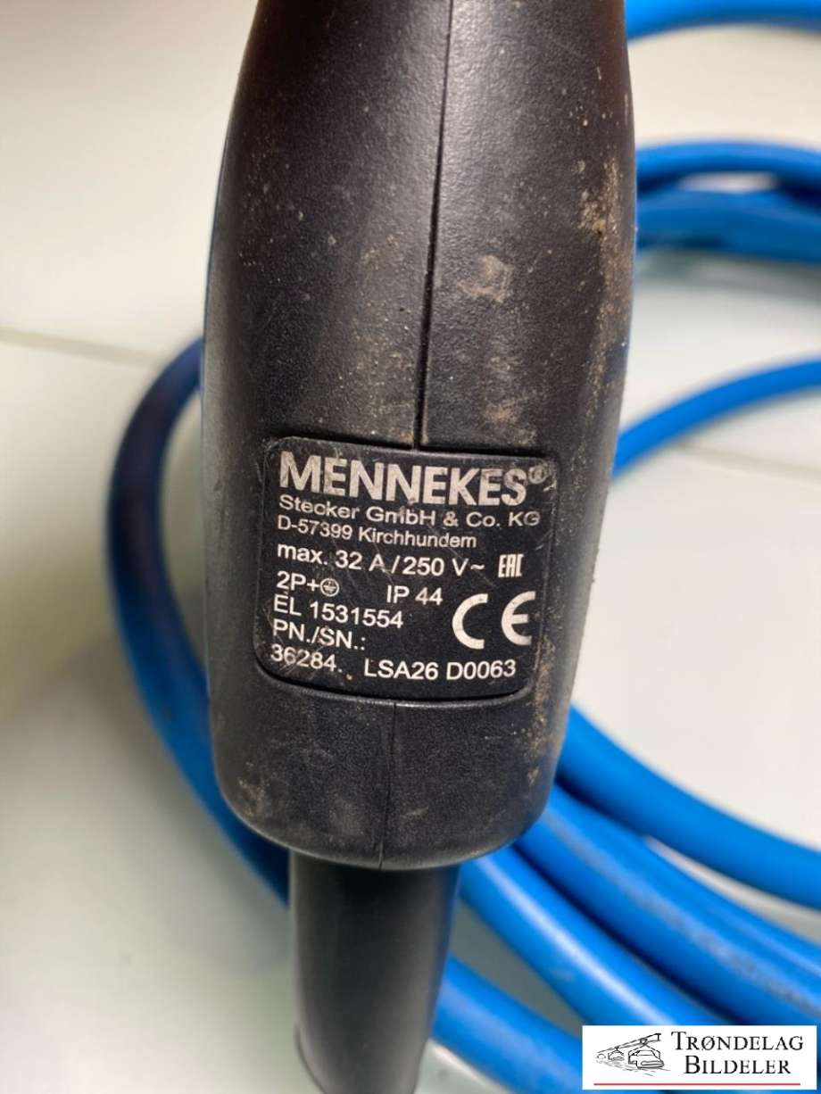 Batterilader kabel til Nissan Leaf 2011-2017 (Type I)  (LADEBOKS TYPE 1|LADEBOKS TYPE 1|)