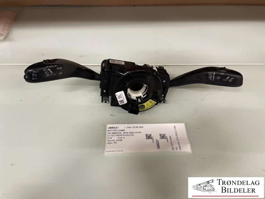 Bryter combi til VW Amarok, 2016-2022 (Type I, Fase 2)  (6R5 953 507 B)