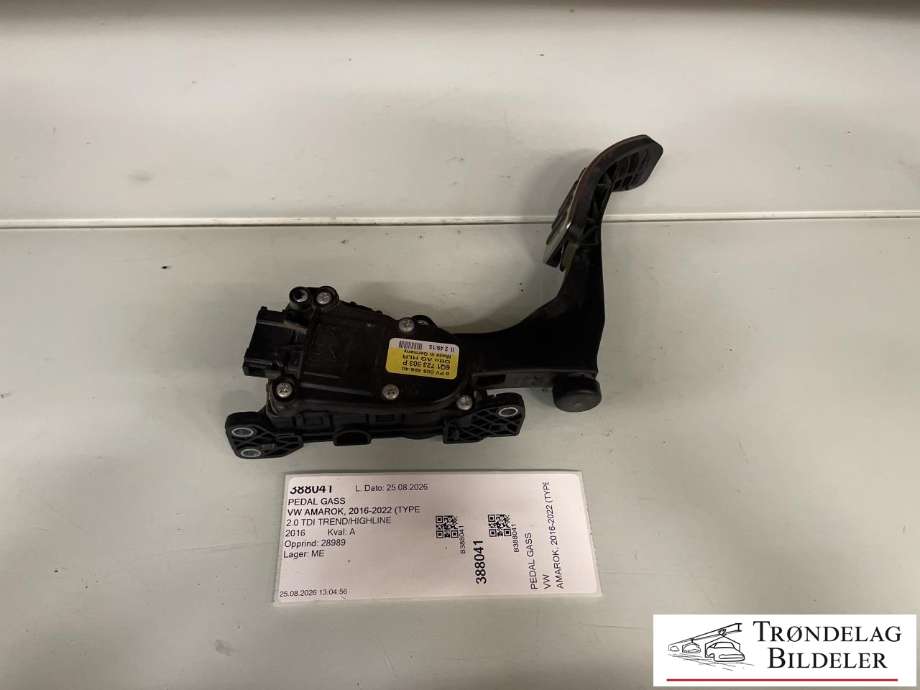 Pedal gass til VW Amarok, 2016-2022 (Type I, Fase 2)  (6Q1 723 503 K)