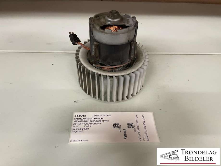Varmeapparat motor til VW Amarok 2016-2022 (Type I, Fase 2) (2H1 820 021 C|)