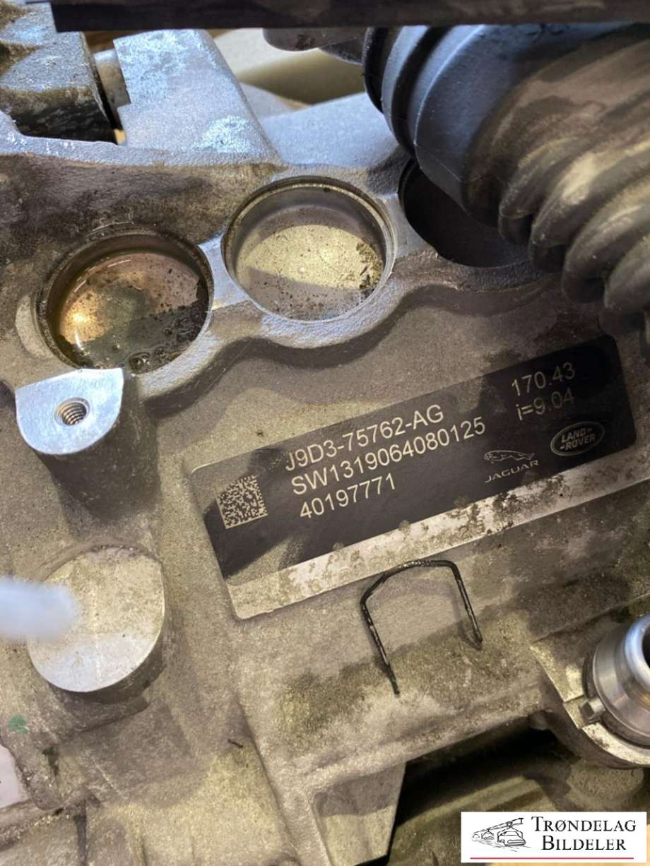 Motor elbil foran til Jaguar I-PACE 2018-->>  (T4K9604 |J9D375762AG|T4K20798 |J9D375762AP|)