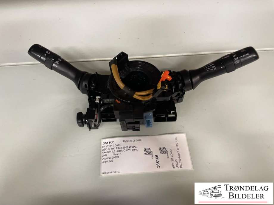 Bryter combi til Lexus RX 2003-2009 (Type II) (XU30) (XU30) (8414030310|8414030311|8465248120|8465248140|8430648030|8430648031)