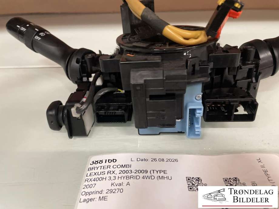 Bryter combi til Lexus RX 2003-2009 (Type II) (XU30) (XU30) (8414030310|8414030311|8465248120|8465248140|8430648030|8430648031)