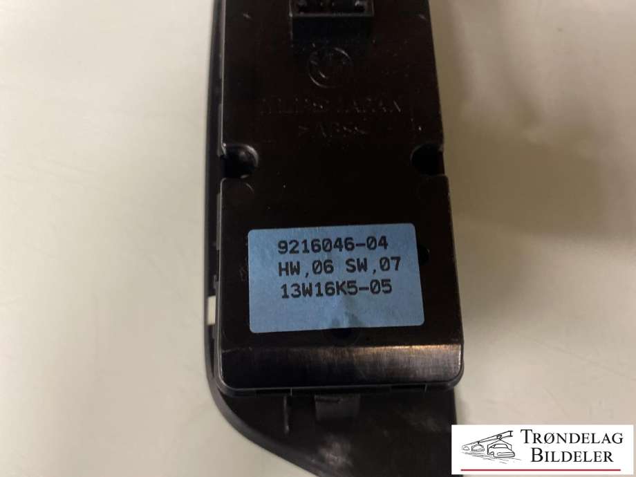 Bryter ruteheis førerdørspanel til BMW X1 2009-2015 (E84) (E84) (61 31 9 216 046|)