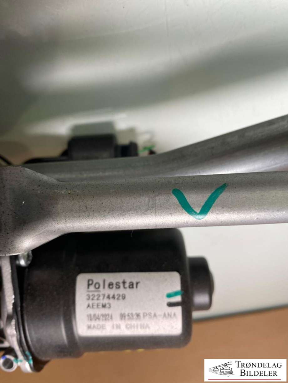 Viskermotor frontrute komplett m/overføring til Polestar 3 2024-->>  (32274429|VARIANT C101 Left Hand Drive|)