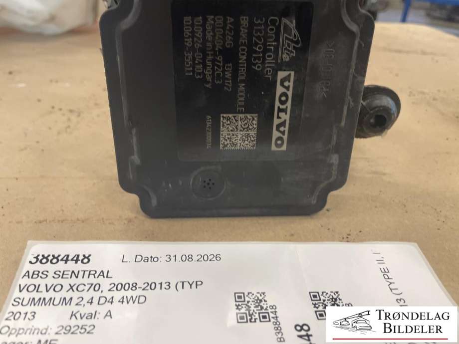 ABS sentral til Volvo XC70 2008-2013 (Type II, Fase 1)  (31261143|31329140|)