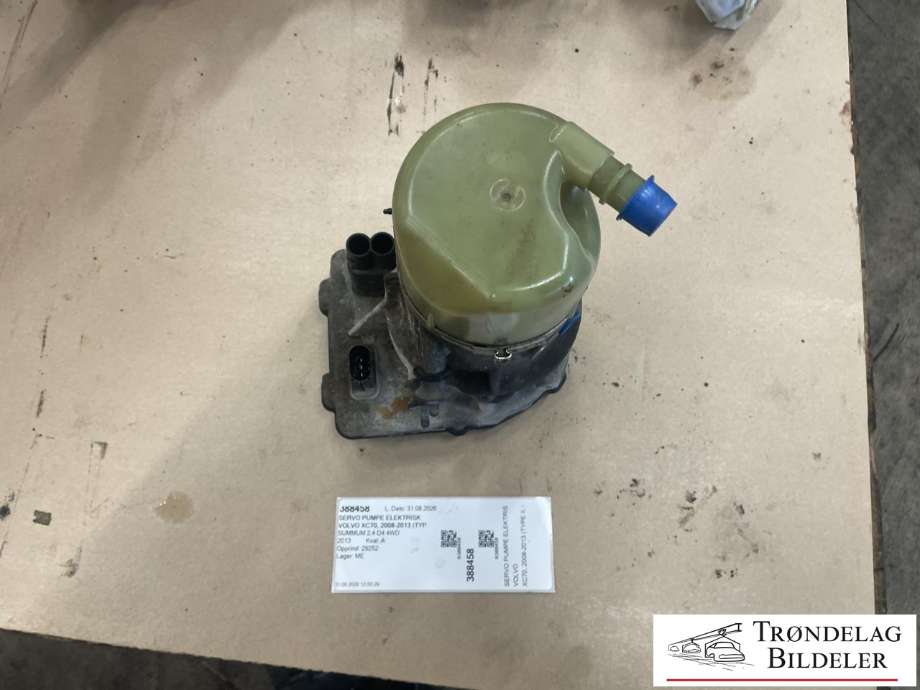 Servo pumpe elektrisk til Volvo XC70 2008-2013 (Type II, Fase 1) (36011310|36050681|36001847|36012390|36001161|36000641|36002940|36001744|36001504)
