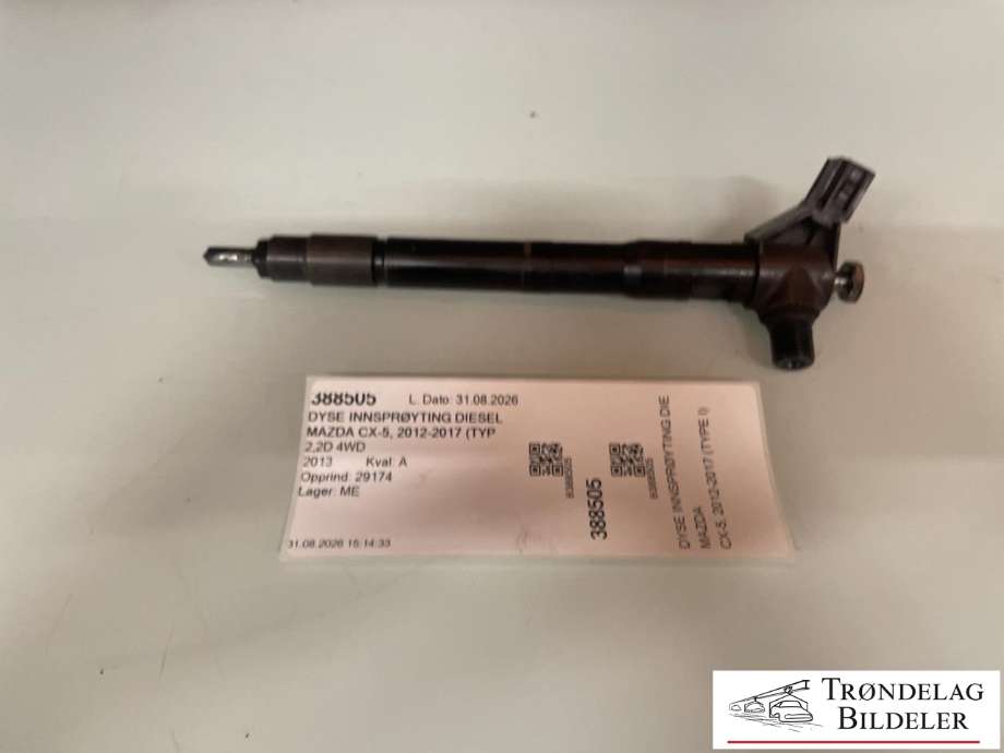 Dyse innsprøyting diesel til Mazda CX-5 2012-2017 (Type I) (SH0113H50|)