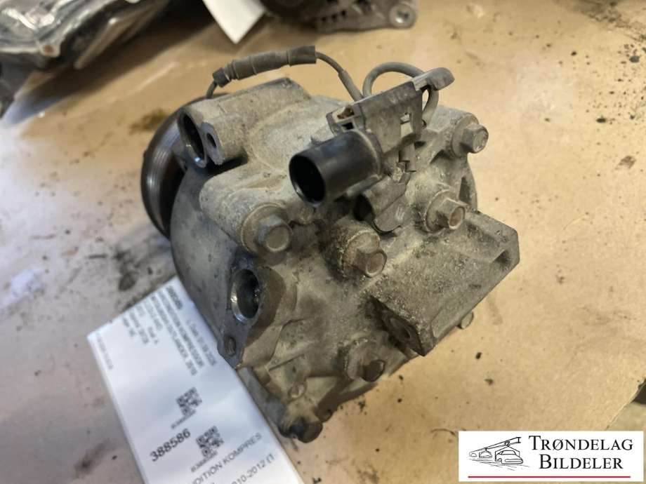 Aircondition kompressor til Mitsubishi Outlander 2010-2012 (Type II, Fase 2)  (7813A428|AKS200A402A|AKS200A402C|AKS200A402D|AKS200A402J|AKS200A402T|AKS200A407D|AKS200A407J|AKS200A411G|AKS200A413C|AKS200A413D|AKS200A413J|7813A212|AKS200A418J|1607966980)