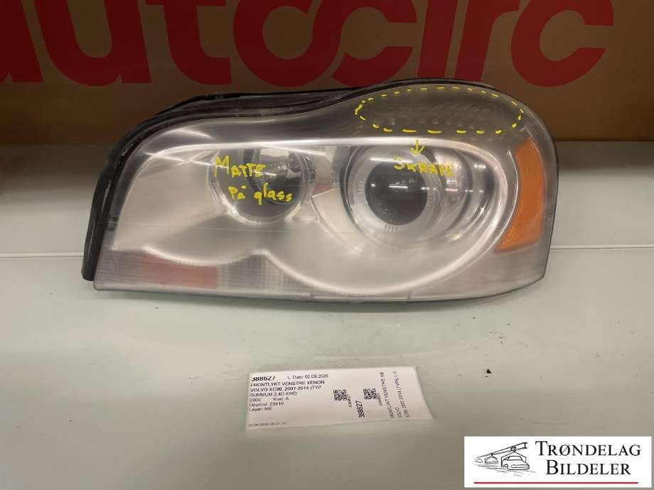 Frontlykt venstre xenon til Volvo XC90 2007-2014 (Type I, Fase 2) (31446868|)