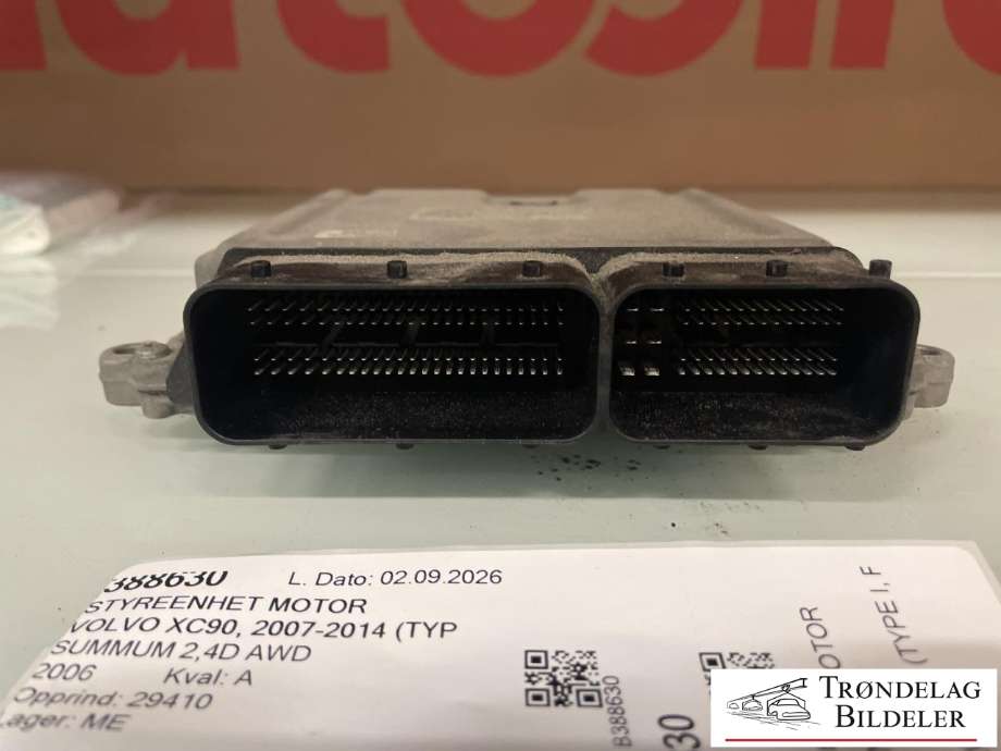Styreenhet motor til Volvo XC90 2007-2014 (Type I, Fase 2) (30771550|281012103|36002593|30729826|31272463)