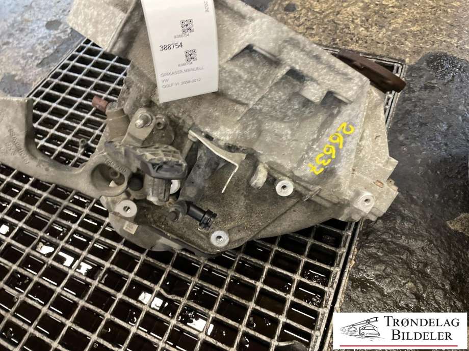 Girkasse manuell til VW Golf VI 2008-2012  (0AH 300 042 F|0AH 300 042 FX|)