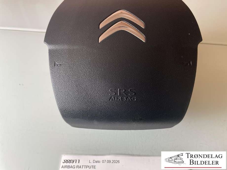 Airbag rattpute til Citroën C4 2011-2017 (Type II)  (4112 QF|16 719 701 ZD|)