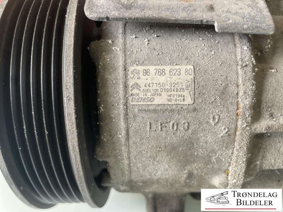Aircondition kompressor til Citroën C4 2011-2017 (Type II)  (98 262 684 80|96 768 623 80|98 221 013 80)