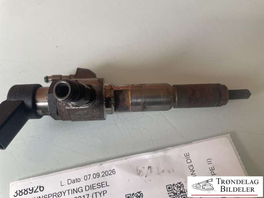 Dyse innsprøyting diesel til Citroën C4 2011-2017 (Type II)  (1980 ER|98 024 486 80|1980ET|1980R9|1980S0|9674973080|9802448680|1791017|1812616|36001726|36001727|36001728|36001729|A2C59513556|Y650-13-H50A|Y650-13-H50B|Y650-13-H50C)