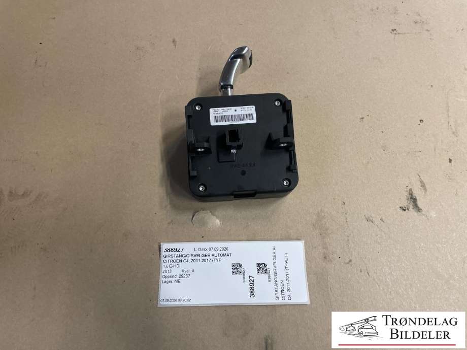 Girstang/girvelger automat til Citroën C4, 2011-2017 (Type II)  (2400 NY)