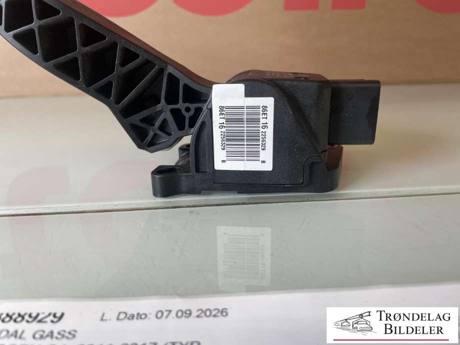 Pedal gass til Citroën C4 2011-2017 (Type II)  (1601 CQ|)