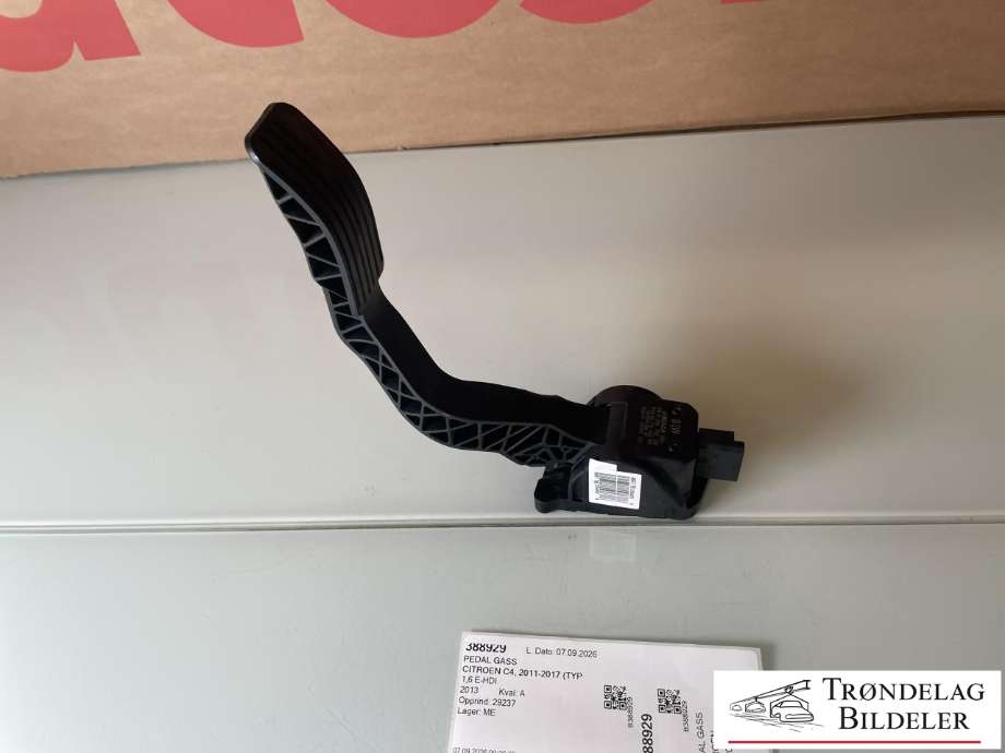 Pedal gass til Citroën C4 2011-2017 (Type II)  (1601 CQ|)