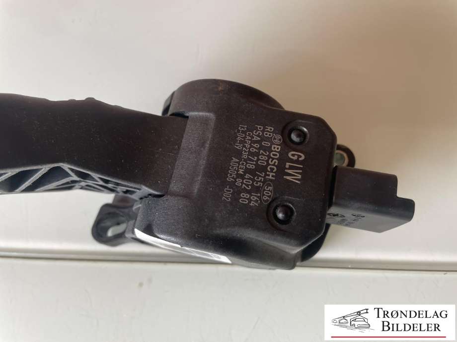 Pedal gass til Citroën C4 2011-2017 (Type II)  (1601 CQ|)