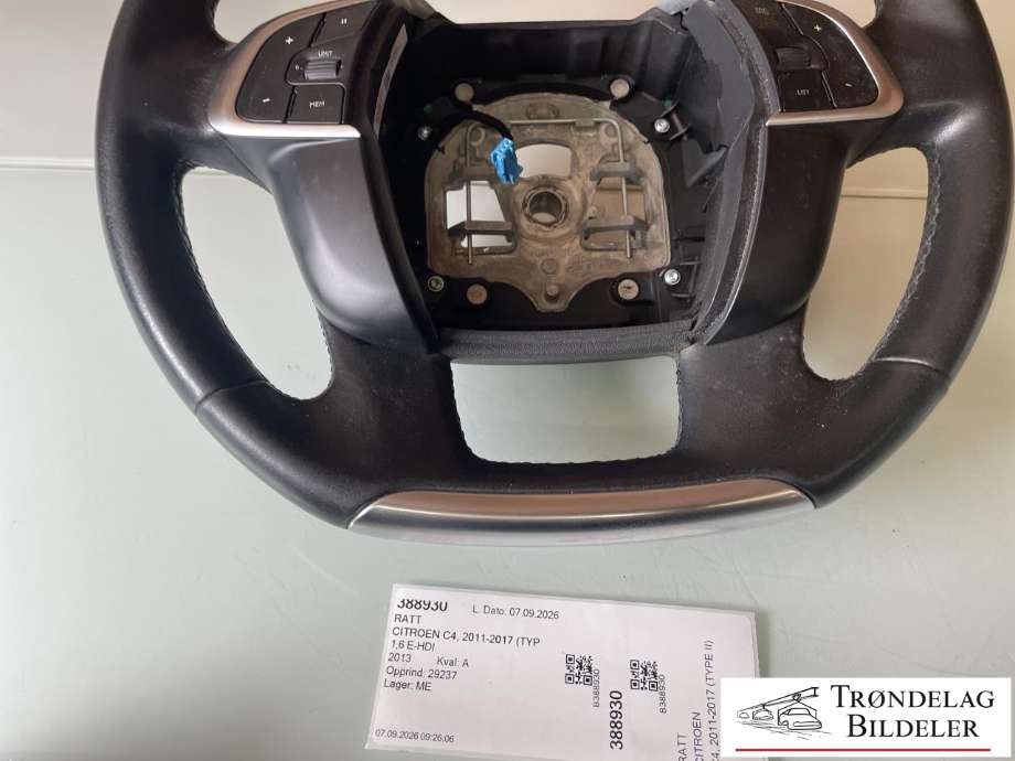 Ratt til Citroën C4 2011-2017 (Type II)  (4109 QT|)
