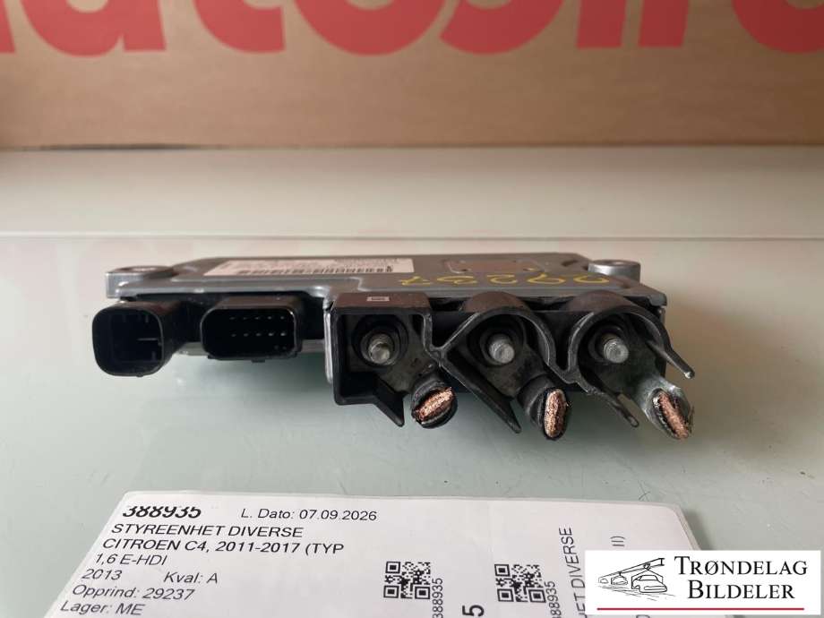 Styreenhet diverse til Citroën C4 2011-2017 (Type II)  (96 783 422 80|)