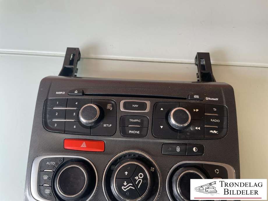 Varmeapparat betjening til Citroën C4 2011-2017 (Type II)  (6452 V9|)