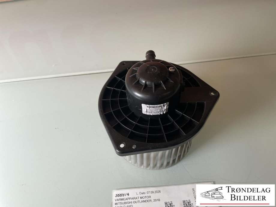 Varmeapparat motor til Mitsubishi Outlander 2010-2012 (Type II, Fase 2)  (7802A217|7802A017|7802A238|7802a357|7802a239|7802a277|7802a356|6441z4|6441cc|6441z3|1635675880|1609726680|1612376480)