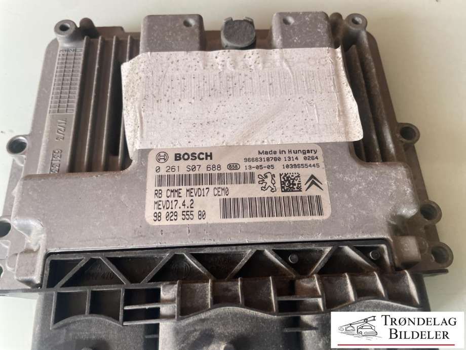 Styreenhet motor til Peugeot 208 2012-2019 (Type I)  (16 100 530 80|16 776 171 80|)